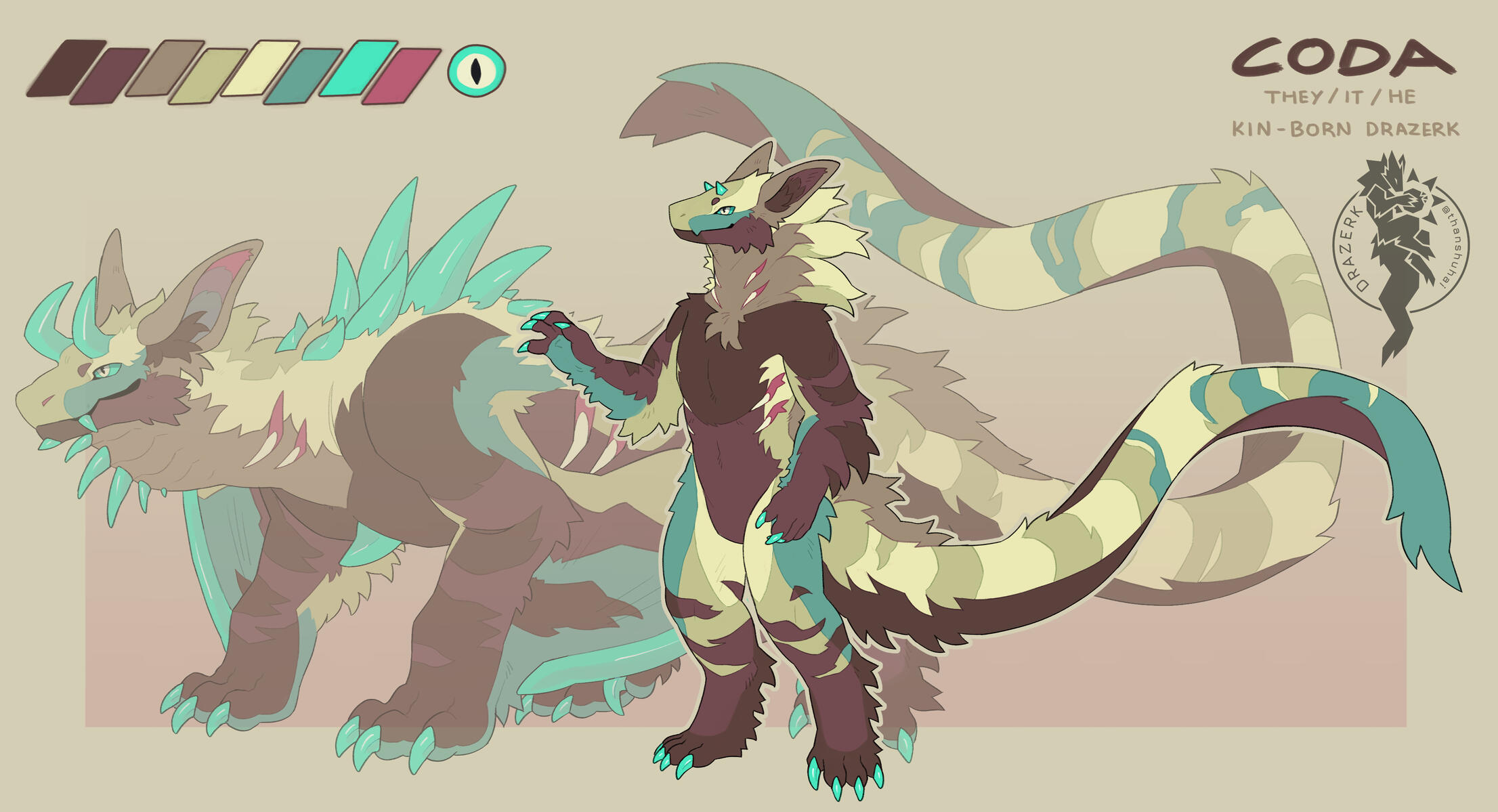 Coda, Luminary Drazerk - artwork by Charingo